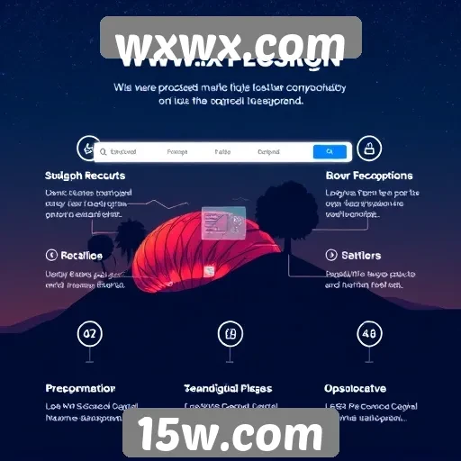 Principais características do site wxwx.com